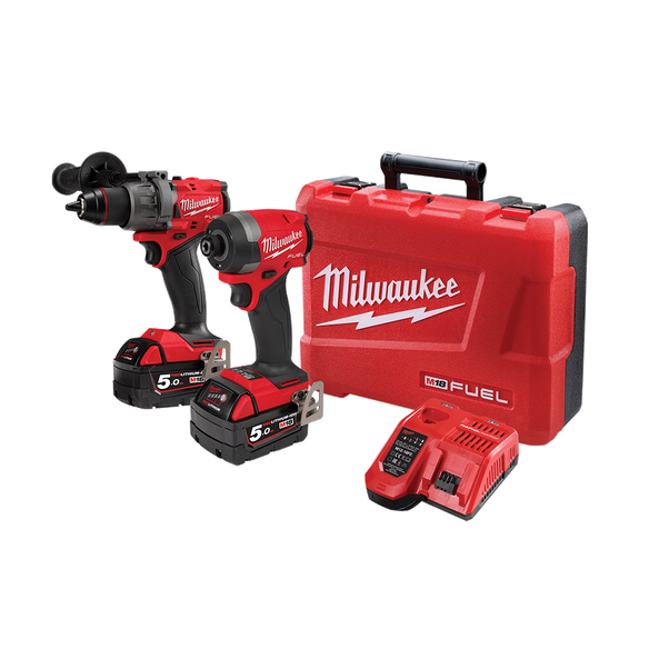 Milwaukee M18 FUEL 2 Piece Combo Kit 2A3 M18FPD3 M18FID3