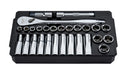 Milwaukee 1/2" Drive 28pc Ratchet & Socket Set Metric - Toolup Australia