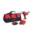 Milwaukee M18 Cordless 600ml Sausage Style Caulk Gun Kit (1x 2.0Ah) - Toolup Australia