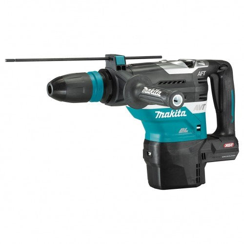 Makita 40V Max BRUSHLESS 40mm SDS Max Rotary Hammer Kit - Includes 2 x 4.0Ah Battery, Single Port Rapid Charger & Plastic Case