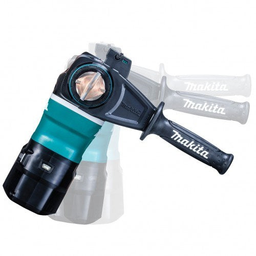 Makita 40V Max BRUSHLESS 40mm SDS Max Rotary Hammer Kit - Includes 2 x 4.0Ah Battery, Single Port Rapid Charger & Plastic Case