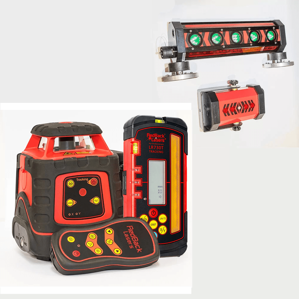 RedBack EL614GM Grade Laser & MR710D Machine Receiver — Auto Grade Match