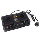 Bullmax Fast Double Battery Charger 36V Dual Quick PDB-DBL