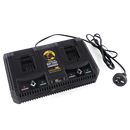 Bullmax Fast Double Battery Charger 36V Dual Quick PDB-DBL