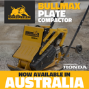 Bullmax Plate Compactor 590×500mm Honda GX200 BMPC1100-GX200