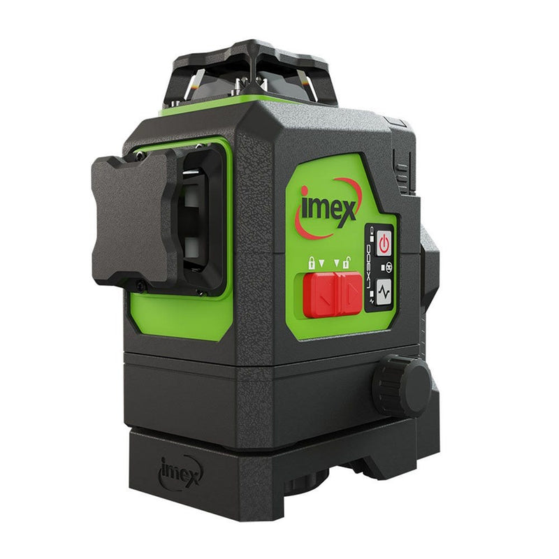 Imex Green 3D 360 Green Beam Beam Multi  Line Laser Ultra Bright Beam Li-Ion Battery