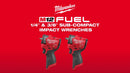 Milwaukee M12 FUEL 1/4-inch Sub-Compact Cordless High-Torque Impact Wrench Tool