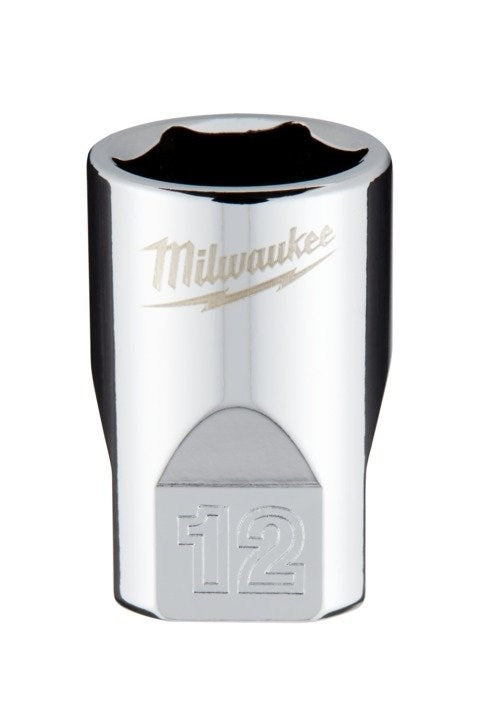 Milwaukee 1/4" Drive Socket Metric Standard 12mm