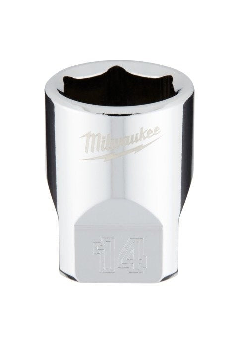 Milwaukee 1/4" Drive Socket Metric Standard 14mm