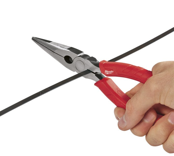 Milwaukee Long Nose Pliers 200mm (8")