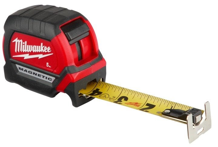 Milwaukee Compact Magnetic Tape Measure 5m