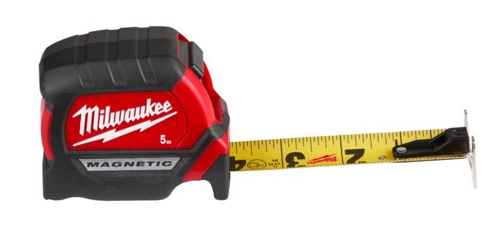 Milwaukee Compact Magnetic Tape Measure 5m