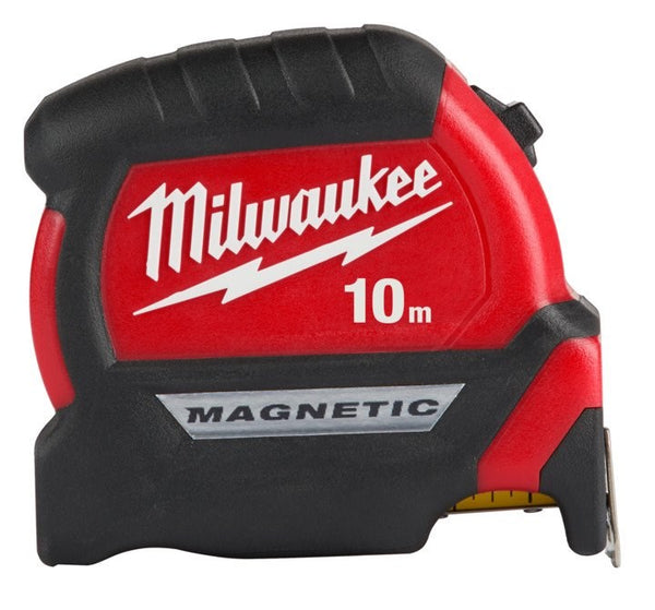 Milwaukee Compact Magnetic Tape Measure 10m