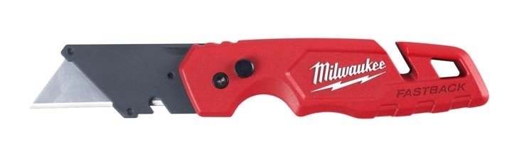 Milwaukee FASTBACK? Folding Utility Knife with Storage