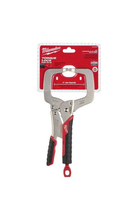 Milwaukee Torque Lock C-Clamp Regular Jaw Durable Grip 279mm (11")