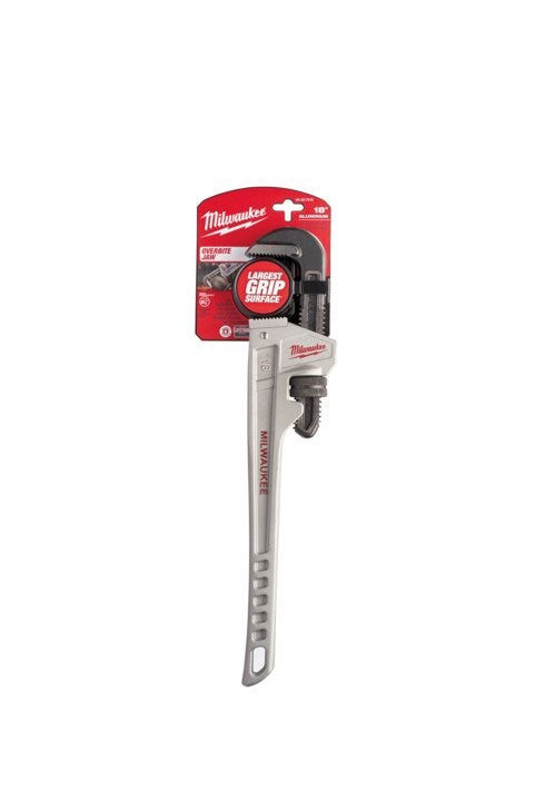 Milwaukee Aluminium Pipe Wrench 457mm (18")