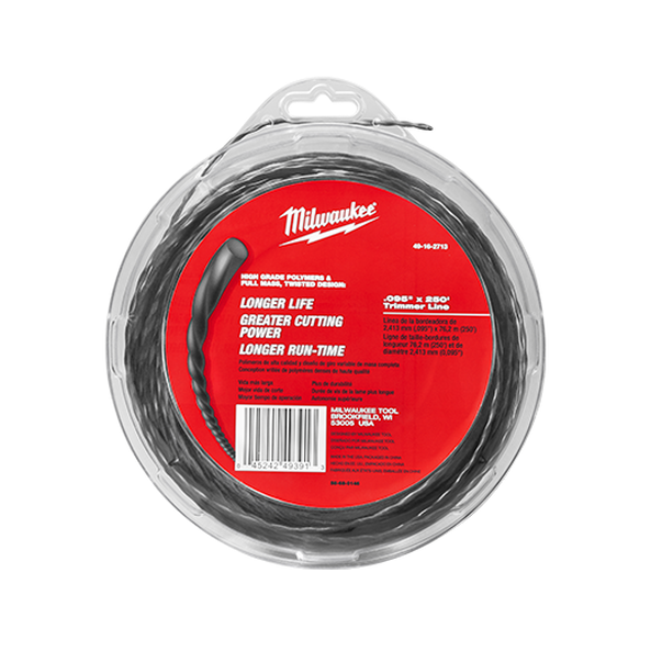 Milwaukee M18? 2.4mm x 76m Trimmer Line