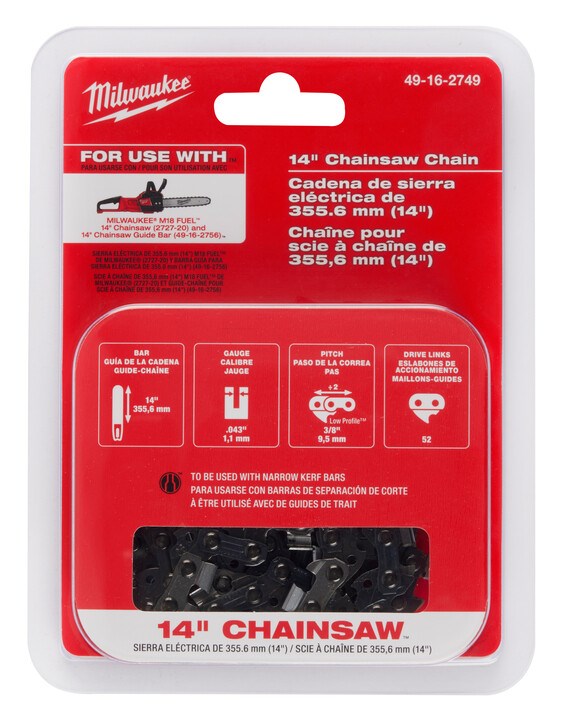 Milwaukee 14" (356 mm) Chainsaw Chain