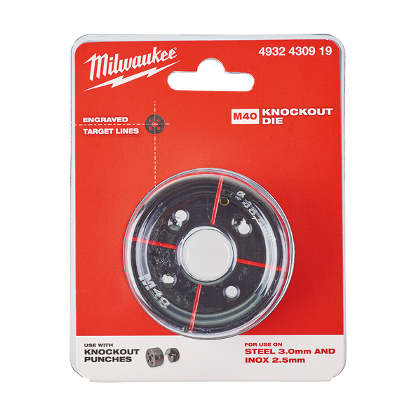 Milwaukee EXACT? M40 Knockout Die