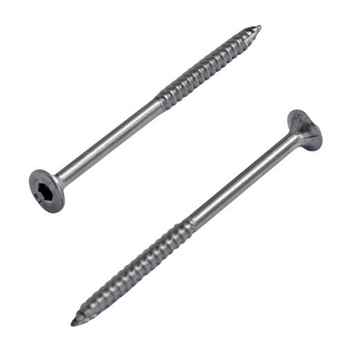 75mm Stainless Steel Batten Screws 14g x 75mm 316ss