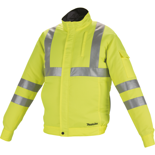 Makita 12V Max - 18V Dual Zone High Visibility Fan Jacket (2XL) - Tool Only