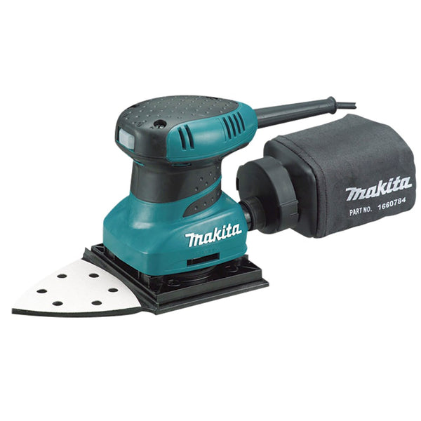 Makita Triangular Extended 1/4 Sheet Finishing Sander, 200W