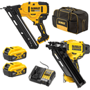 DEWALT 18V XR Nailer Twin Kit DCZ245P2-XE
