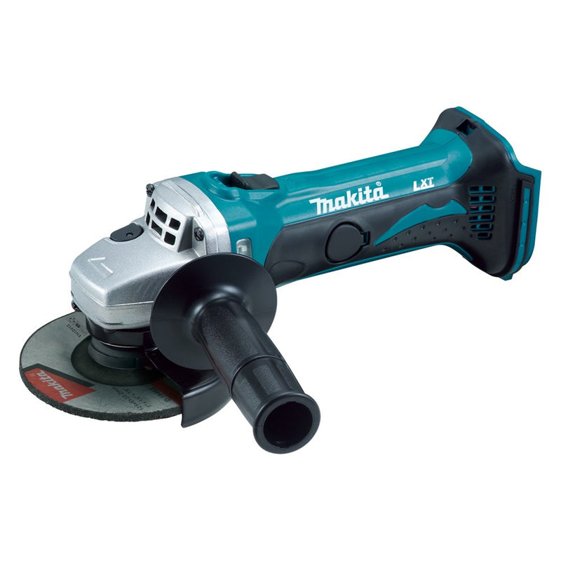 Makita 18V 115mm Angle Grinder, Slide Switch  - Tool Only