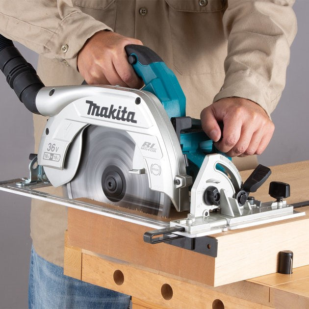 Makita 18Vx2 BRUSHLESS AWS* 235mm Circular Saw - Tool Only *AWS Receiver sold separately (198901-5)