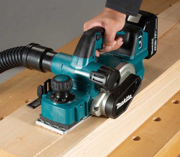 Makita 18V BRUSHLESS AWS* 82mm Planer - Tool Only *AWS Receiver sold separately (198901-5)