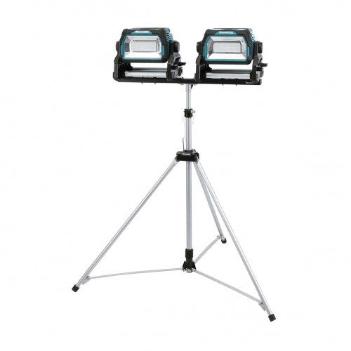 Makita 18V LED 10,000lm Work Light - Includes 2x DML809 and Tripod - Tool Only