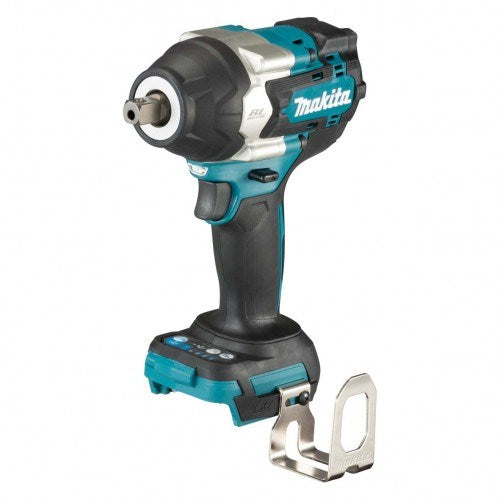 Makita 18V BRUSHLESS 1/2" Detent Pin Impact Wrench, 700Nm - Includes 2 x 5.0Ah Batteries, Rapid Charger & Makpac Case