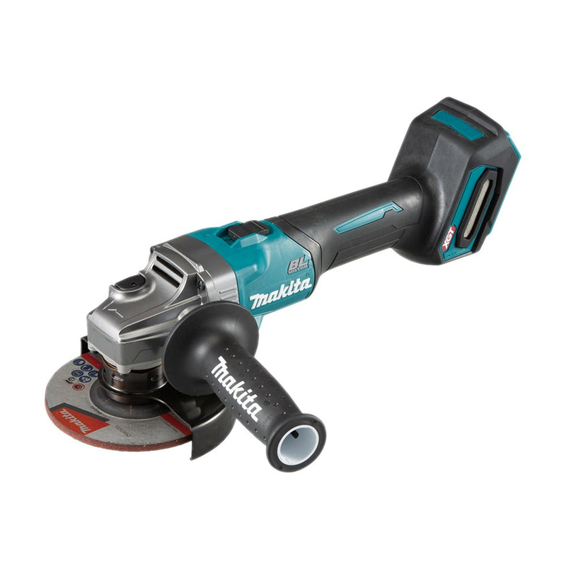 Makita 40V Max BRUSHLESS 125mm (5") Angle Grinder, Slide Switch - Tool Only