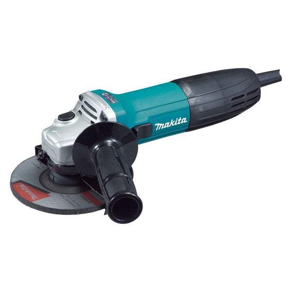 Makita 125mm (5") Angle Grinder, 720W, 3x Grinding Discs, Case