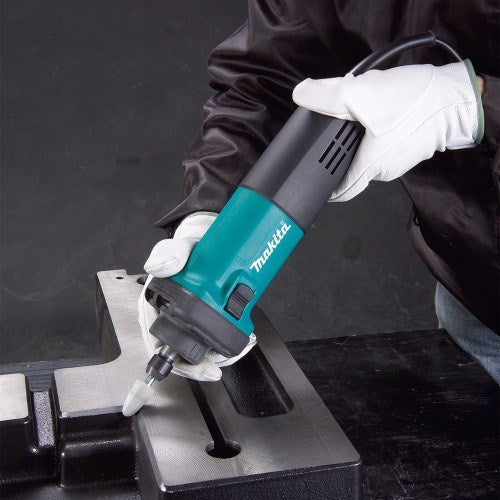 Makita 6.35mm (1/4")  Short Nose High Speed Die Grinder, 400W, Slide switch