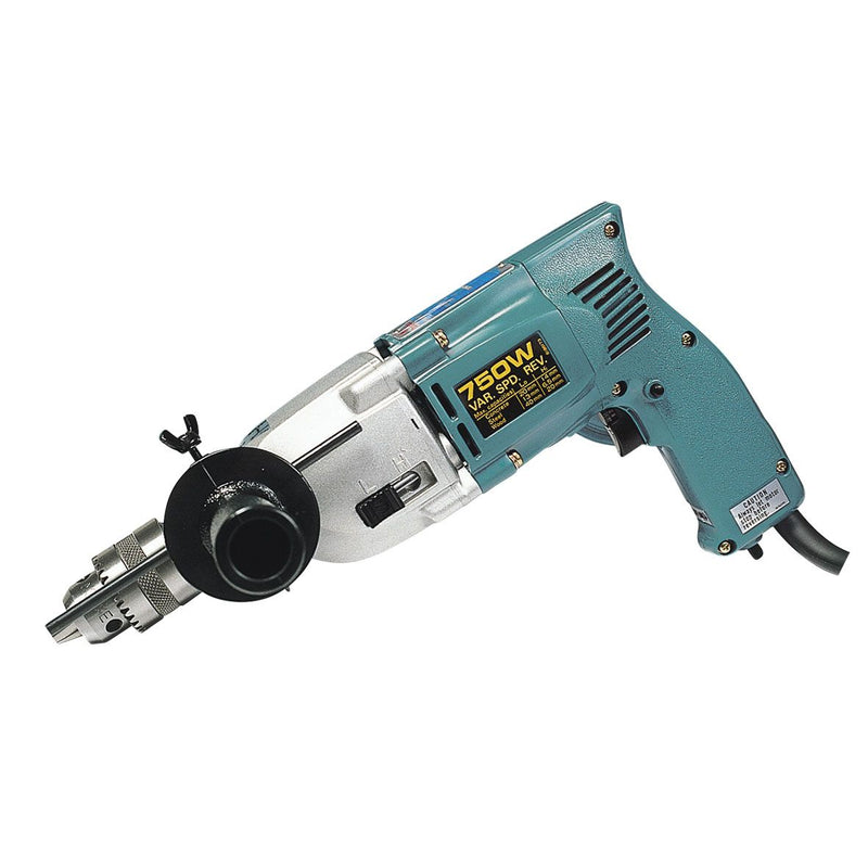 Makita 20mm (13/16") Keyed Chuck 2 Speed Hammer Drill, 750W