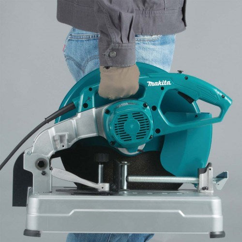 Makita 355mm (14") Abrasive Cut-Off Saw, 2,200W, Tool-less wheel change