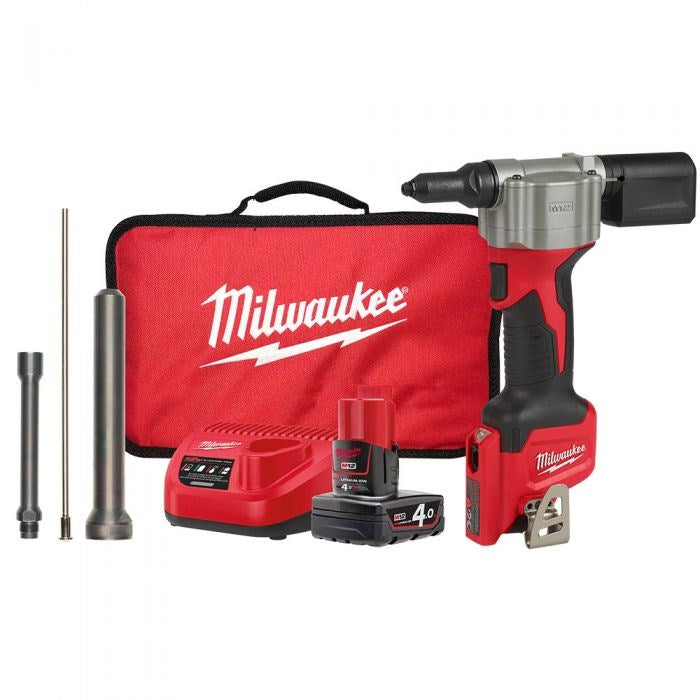 Milwaukee M12? Rivet Tool Kit (1x 4.0Ah)