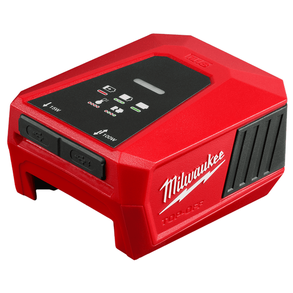 Milwaukee M18™ TOP-OFF Bidirectional Charger & Power Supply for Batteries