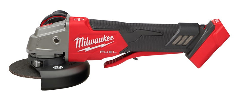 Milwaukee M18 FUEL? 125 mm (5") Variable Speed Braking Angle Grinder with Deadman Paddle Switch (Tool Only)