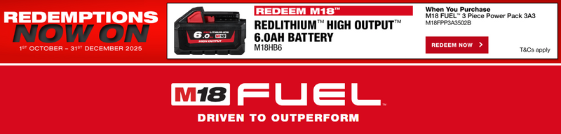 Milwaukee M18 FUEL 3 Piece Power Pack 3A3 (M18FPD3, M18FID3, M18FAG125XPD)