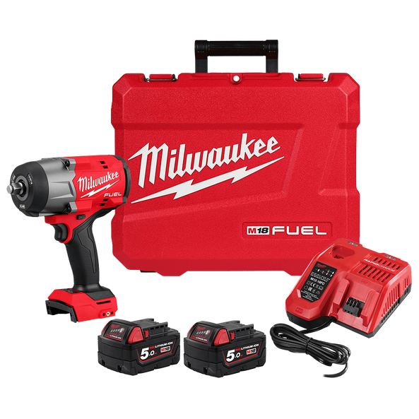 Milwaukee M18 FUEL 1/2" High Torque Impact Wrench with Friction Ring Kit