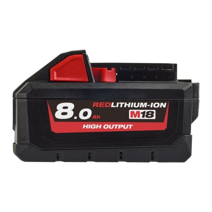 Milwaukee M18? REDLITHIUM?-ION HIGH OUTPUT? 8.0Ah Battery Pack