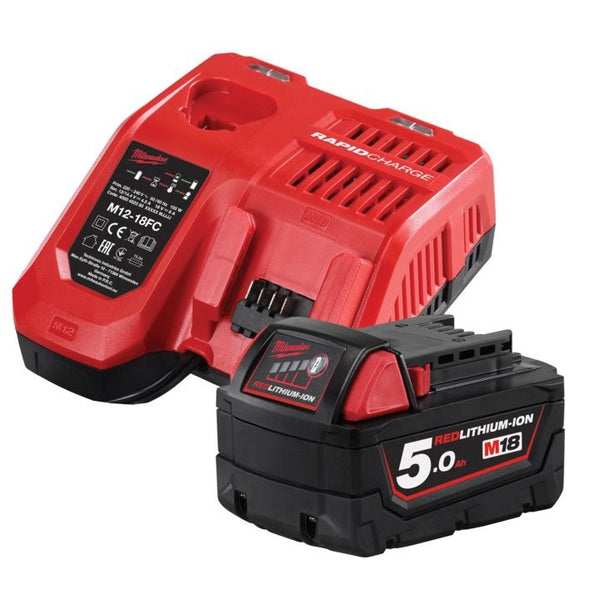 Milwaukee M18? REDLITHIUM?-ION 5.0Ah Starter Pack