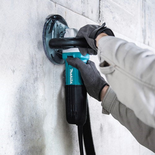 Makita 125mm (5") Concrete Planer, 1,400W, with MakPac case, Diamond wheel not included