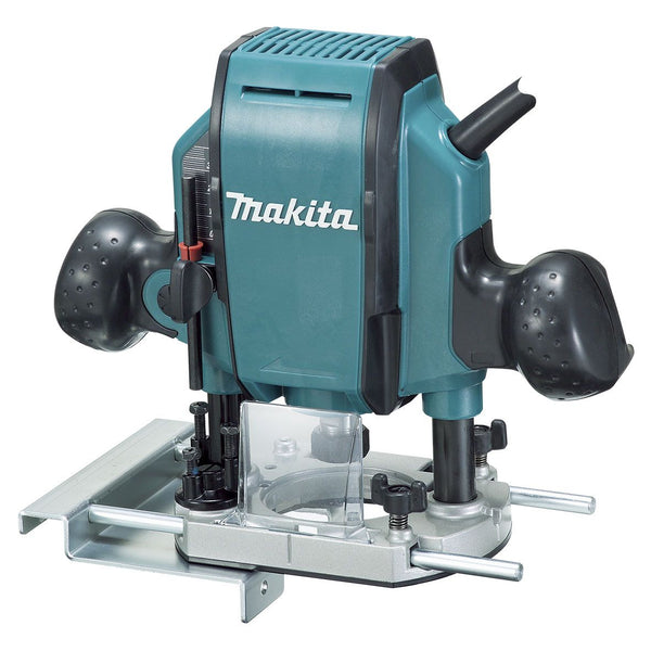 Makita 9.5mm (3/8") Plunge Router, 1,000W