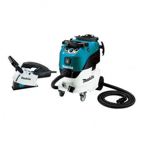 Makita 125mm (5") Wall Chaser (SG1251J) & 42L Wet/Dry M-Class Vacuum (VC4210MX2) Combo