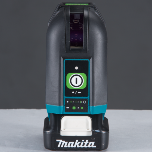 Makita 12V Max GREEN 4 Point Cross Line Laser (Lines - 1 Vertical, 1 Horizontal) - Tool Only
