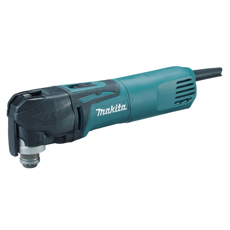 Makita Multi-tool, 320W, Tool-less lock system with Accessory kit & Carry case