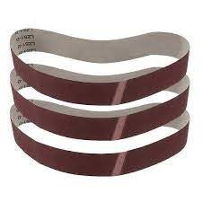 SANDING BELT ALUM. OXIDE 3PK 80 GRIT 915X50MM TO SUIT PO362 MULTITOOL